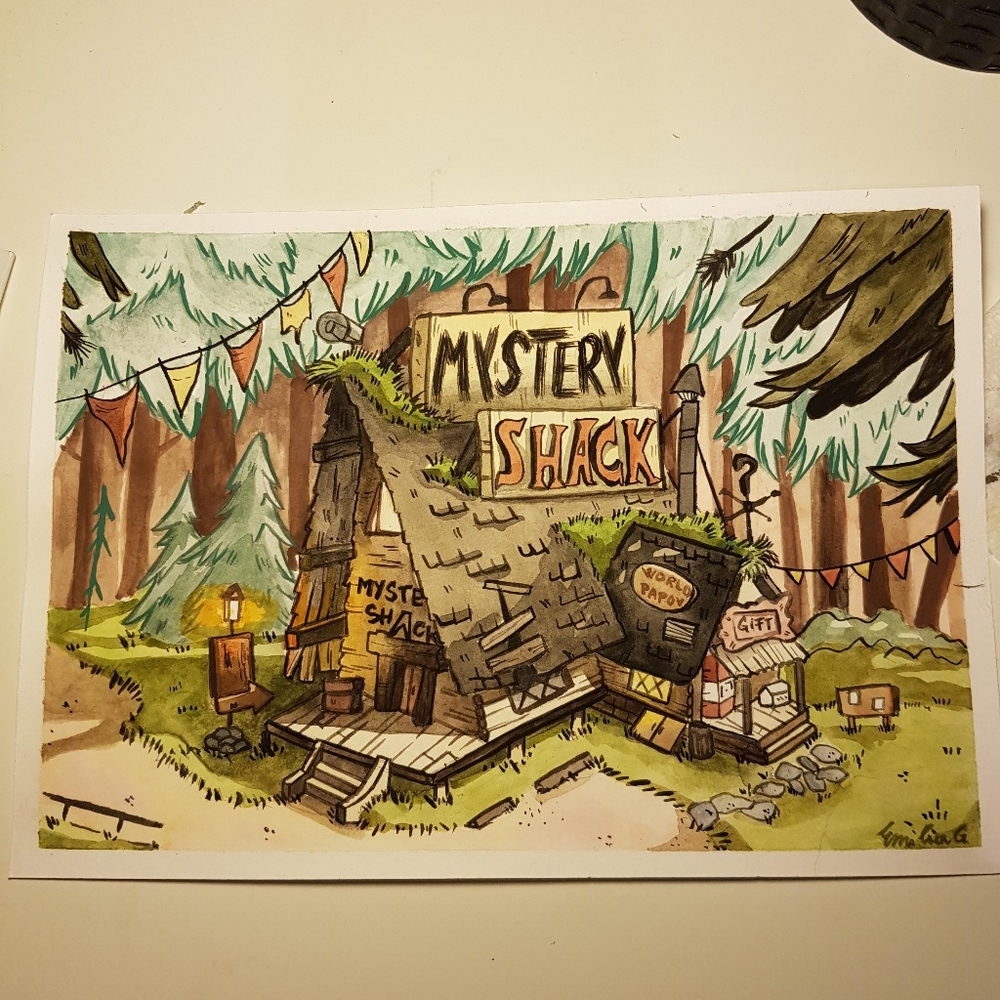 Gravity falls painting